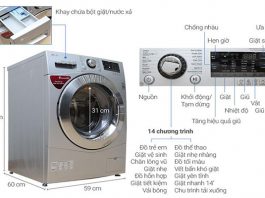 Mách chị em cách vắt khô quần áo bằng máy giặt LG