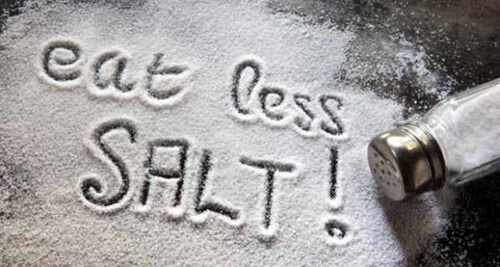 Hạn chế dùng các món ăn chứa nhiều muối